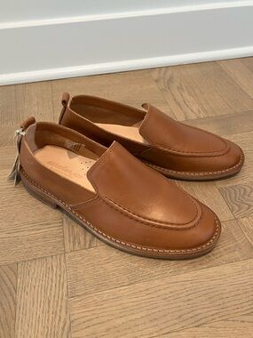 NWT Astorflex Men’s Patnoflex Travel Stitch Loafer in American Tan US Size 9